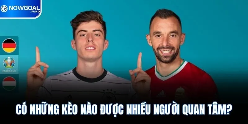 Đức Vs Hungary - Nhận Định Trận Đấu Tâm Điểm Hôm Nay 3 Có những kèo nào được nhiều người quan tâm?